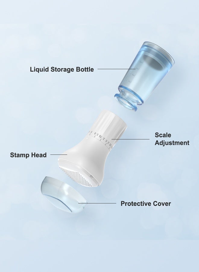 PeaKalo Derma Roller for Hair,Microneedle Derma Roller Home Use,0.25 mm Derma Stamp Beauty Pen for Home Use - Image 2