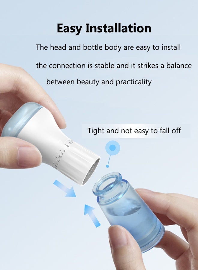 PeaKalo Derma Roller for Hair,Microneedle Derma Roller Home Use,0.25 mm Derma Stamp Beauty Pen for Home Use - Image 3