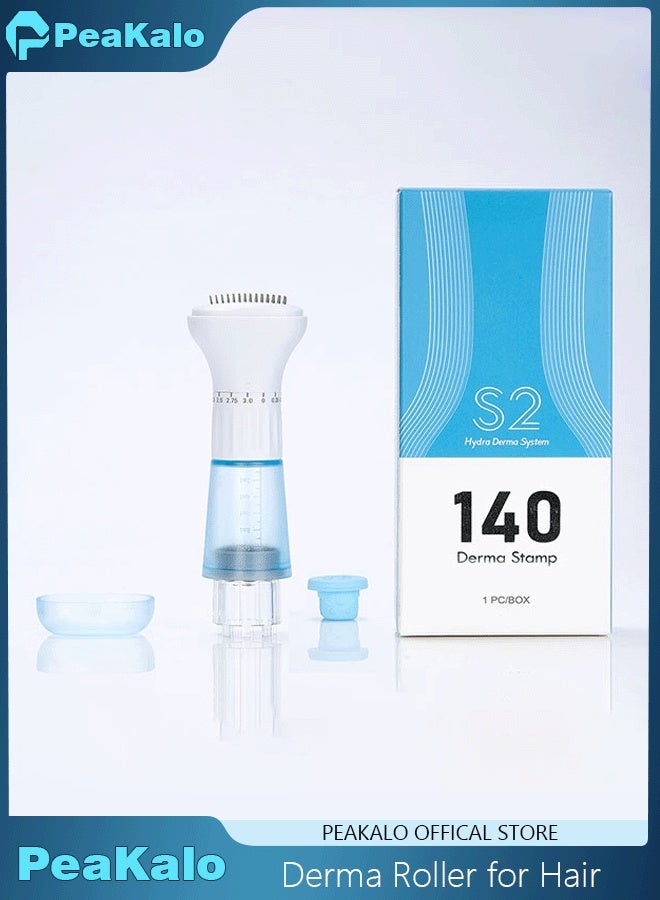 PeaKalo Derma Roller for Hair,Microneedle Derma Roller Home Use,0.25 mm Derma Stamp Beauty Pen for Home Use - Image 1