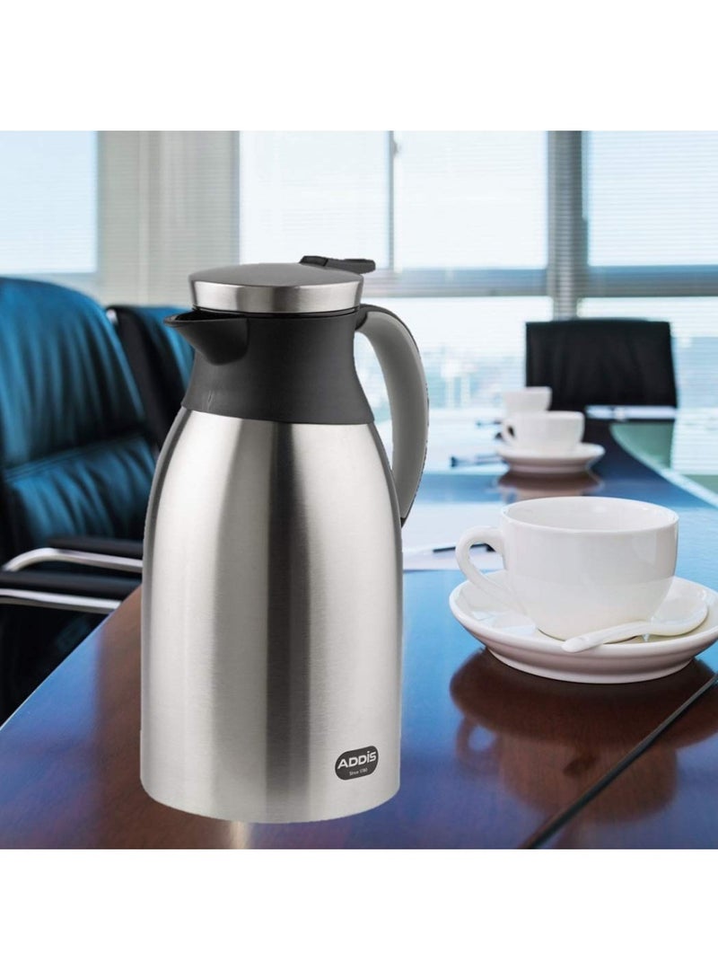 Addis 517469 Diplomat Vacuum Jug 629181600  2 Les - Stainless Steel Black - Image 3