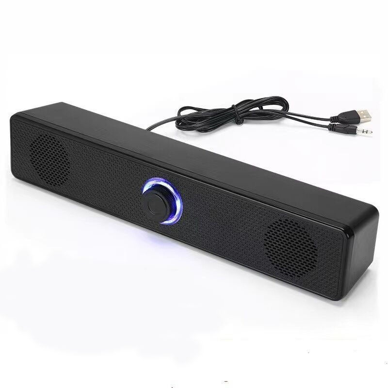 Desktop Bluetooth Soundbar Speakers Home Subwoofer E-1002 [plug-in type without Bluetooth]]