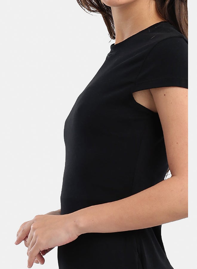 Carina Slim-Fit Maxi Dress With Slit  - Image 4