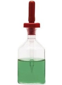 LAB Transparent Glass Dropper Bottle 100 ml 