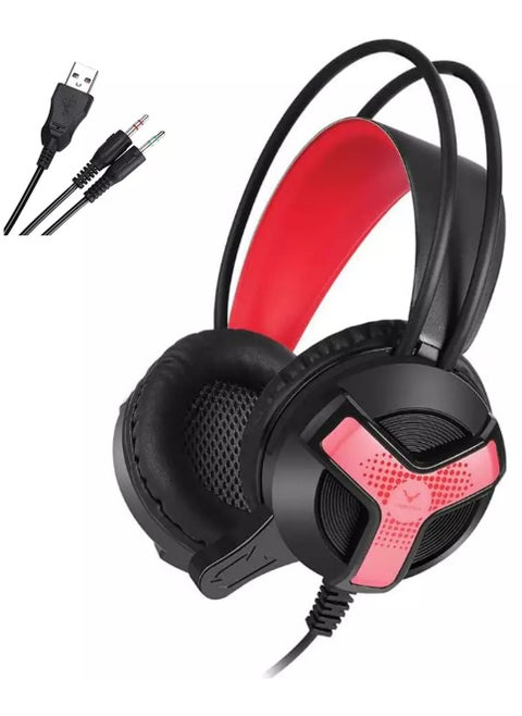 GH31 Gaming Headset - Stereo Sound (Black Red)