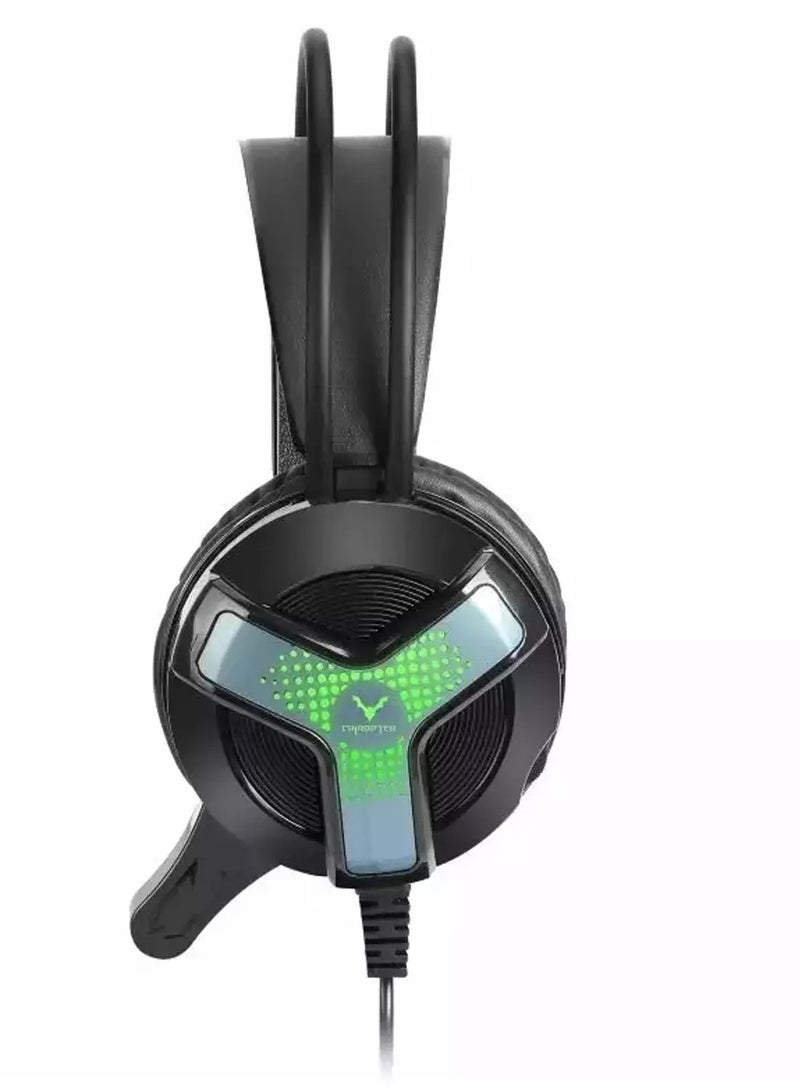 GH31 Gaming Headset - Stereo Sound (Black Red)