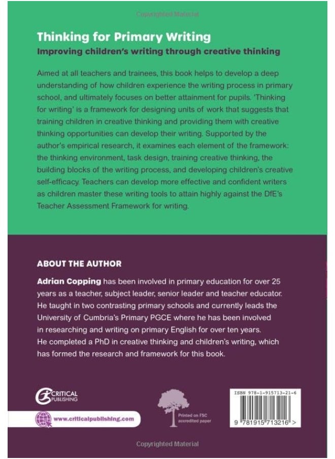 Thinking for Primary Writing: Improving Children's Writing Through Creative Thin  - Image 2
