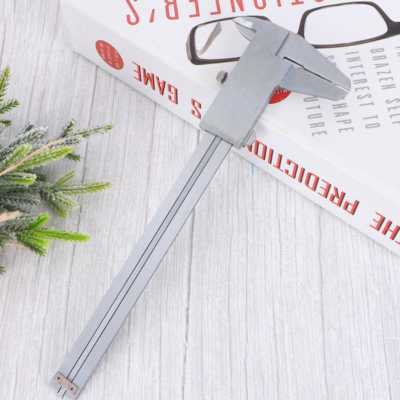 Carbon Steel Vernier Caliper with Locking Screw for Precision Internal External Depth Measurement - Image 4