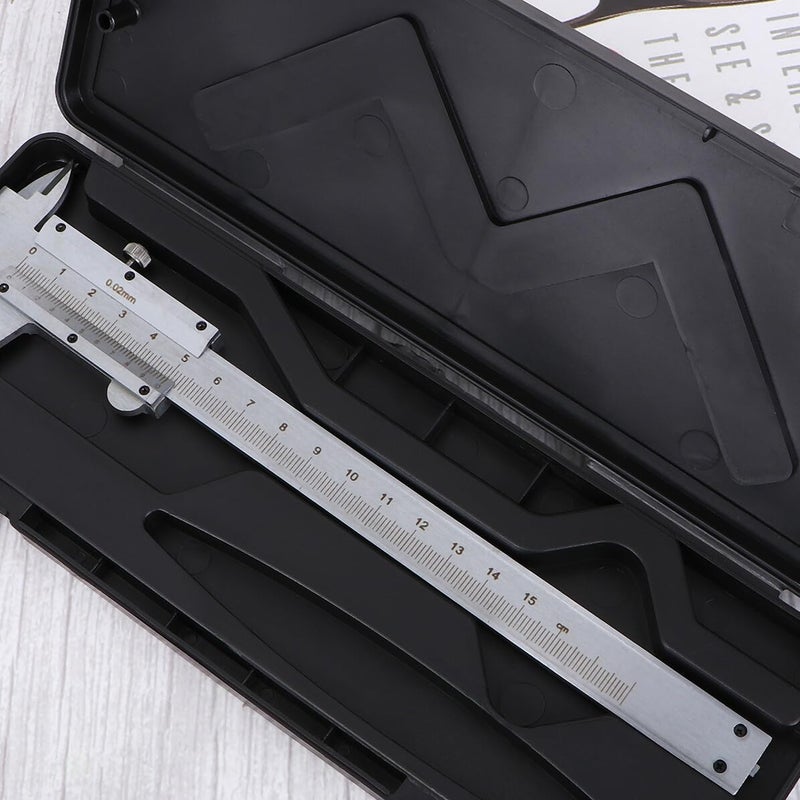 Carbon Steel Vernier Caliper with Locking Screw for Precision Internal External Depth Measurement - Image 5