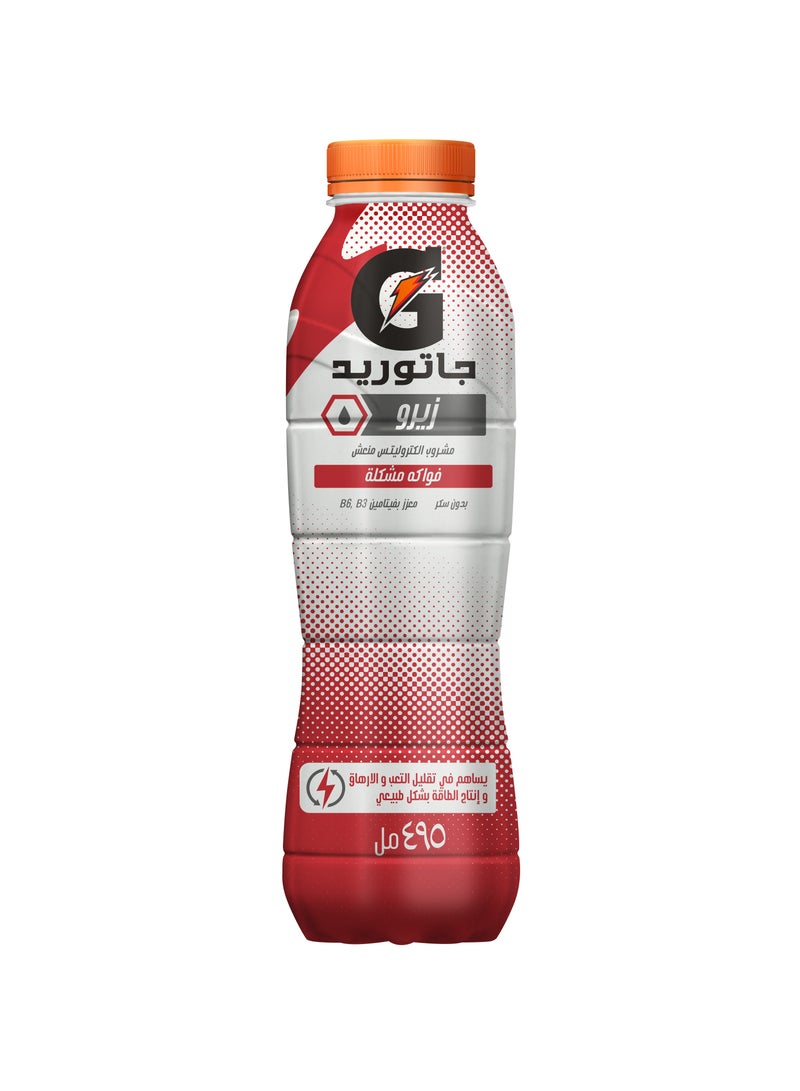 Gatorade Zero Fruit Punch Sports Drink 495ml - Image 2