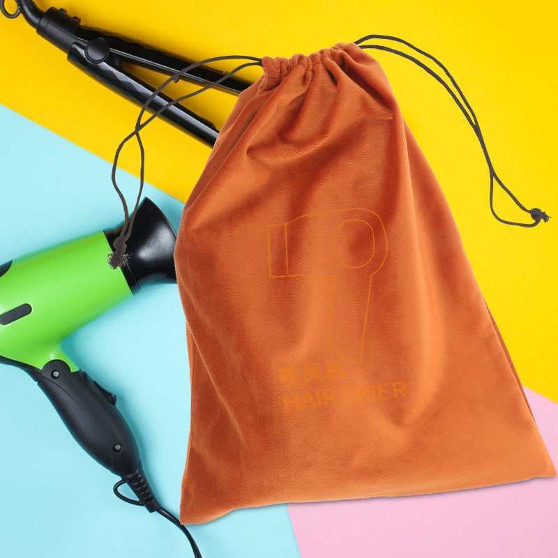 Travel Hair Dryer Bag, Lightweight Drawstring Pouch for Easy Storage and Carrying - Image 3