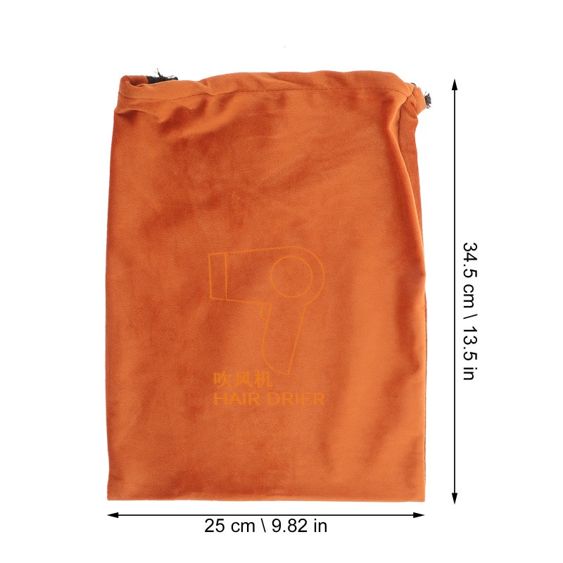 Travel Hair Dryer Bag, Lightweight Drawstring Pouch for Easy Storage and Carrying - Image 2