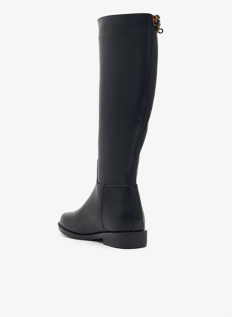 ايلا أحذية برقبة طويلة مسطحة - Image 3