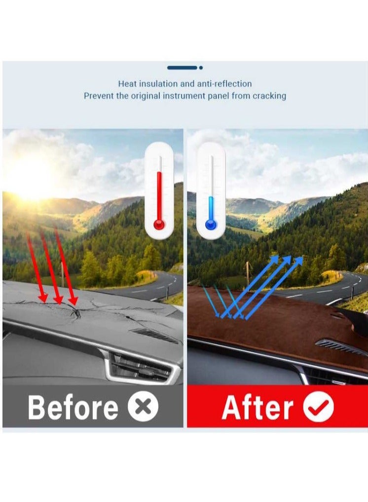 Generic Car Dashboard Cover For Corolla 2019-2025 - Image 2