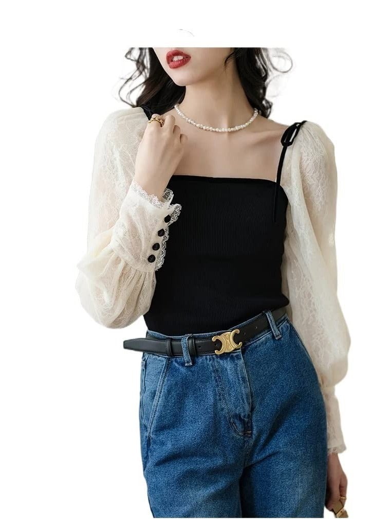 Double C Arc de Triomphe Belt Women's Leather-90/95/100/105/110cm - Image 3