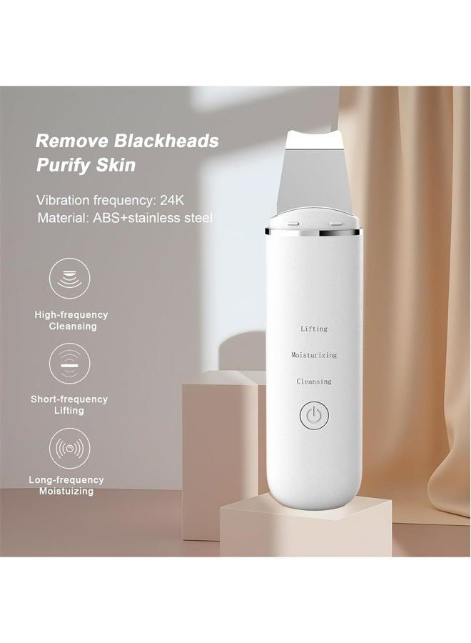 PULUZ Face Scrubber Skin Spatula, Black Head Remover for Face and Nose, Pore Cleaner Blackhead Remover Tools, Deep Cleansing Facial Whitehead Removal Extractor, Skin Care Gifts for Women - Image 3