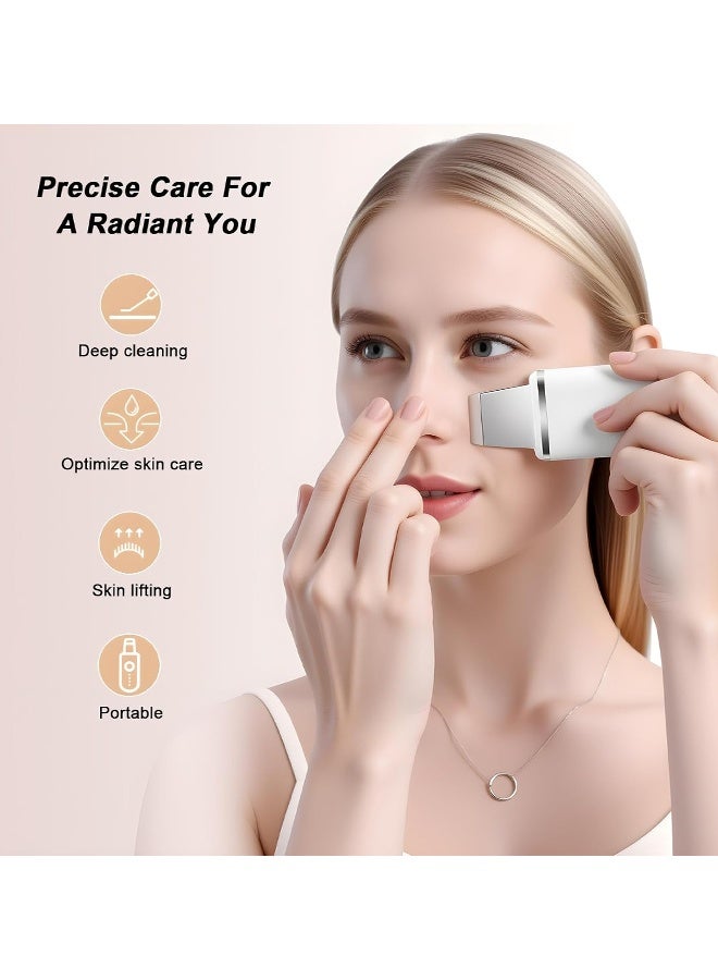 PULUZ Face Scrubber Skin Spatula, Black Head Remover for Face and Nose, Pore Cleaner Blackhead Remover Tools, Deep Cleansing Facial Whitehead Removal Extractor, Skin Care Gifts for Women - Image 2