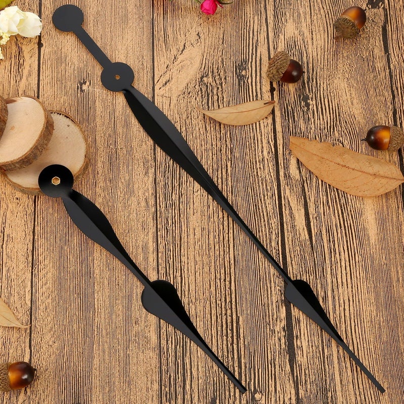 Shappy 12 Inches Long Spade Hands Clock Hands for Takane I Shaft High Torque Clock Movement Fit Dials Up to 71 cm 28 Inches in Diameter - Image 4
