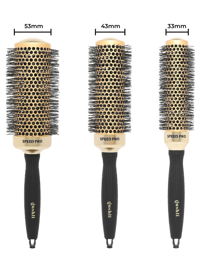 Gushli Speed Pro Brush 53 for creating voluminous curls and soft waves - Image 4