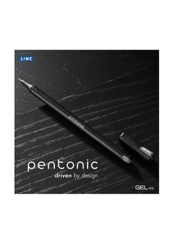 Pentonic Pentonic Smooth Premium Black Ball Point Pen 0.7 mm Medium Point - Black  - Image 2