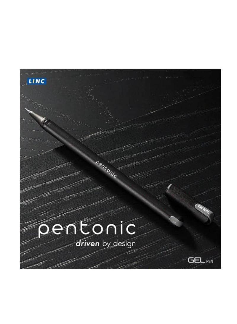 Pentonic Pentonic Smooth Premium Black Ball Point Pen 0.7 mm Medium Point - Black  - Image 2