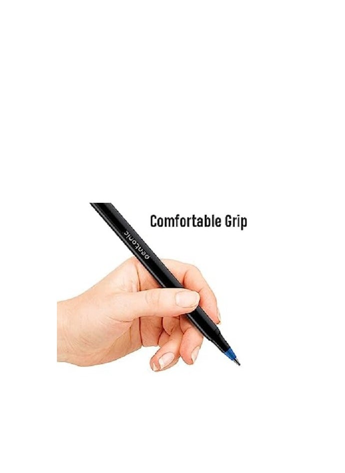Pentonic Pentonic Smooth Premium Black Ball Point Pen 0.7 mm Medium Point - Black  - Image 3