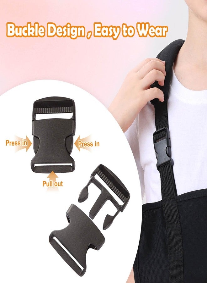 Ledhlth Kids Breathable Arm Sling for Shoulder Injury and Surgery Recovery, Padiatric Elbow Brace Support for Broken Arm, Fits Both Arms (Large) - Image 5