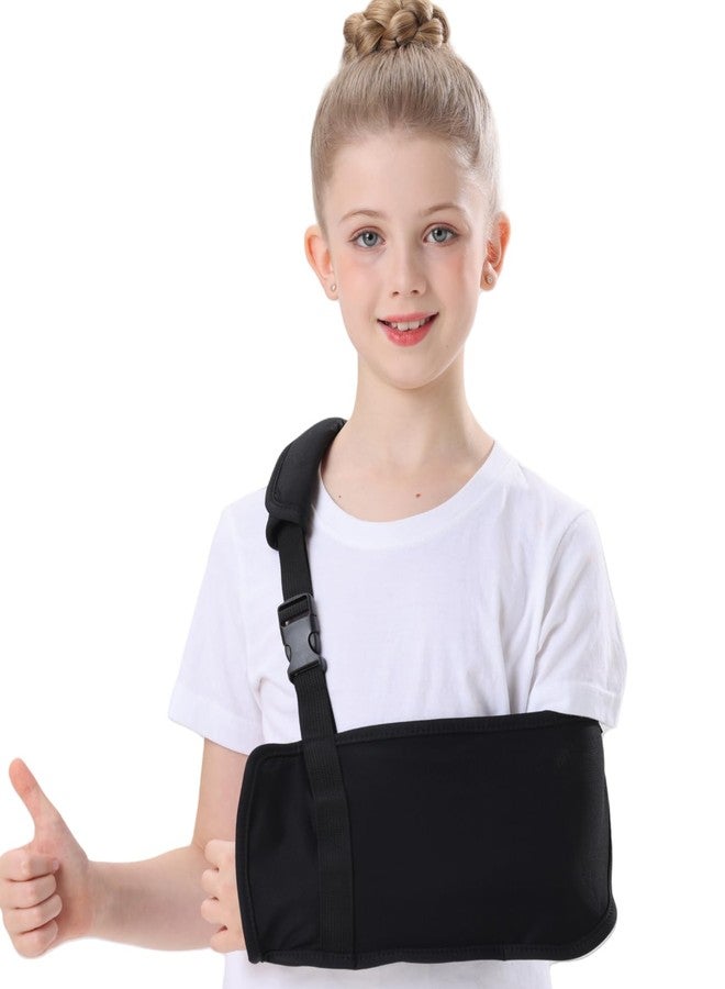 Ledhlth Kids Breathable Arm Sling for Shoulder Injury and Surgery Recovery, Padiatric Elbow Brace Support for Broken Arm, Fits Both Arms (Large) - Image 1