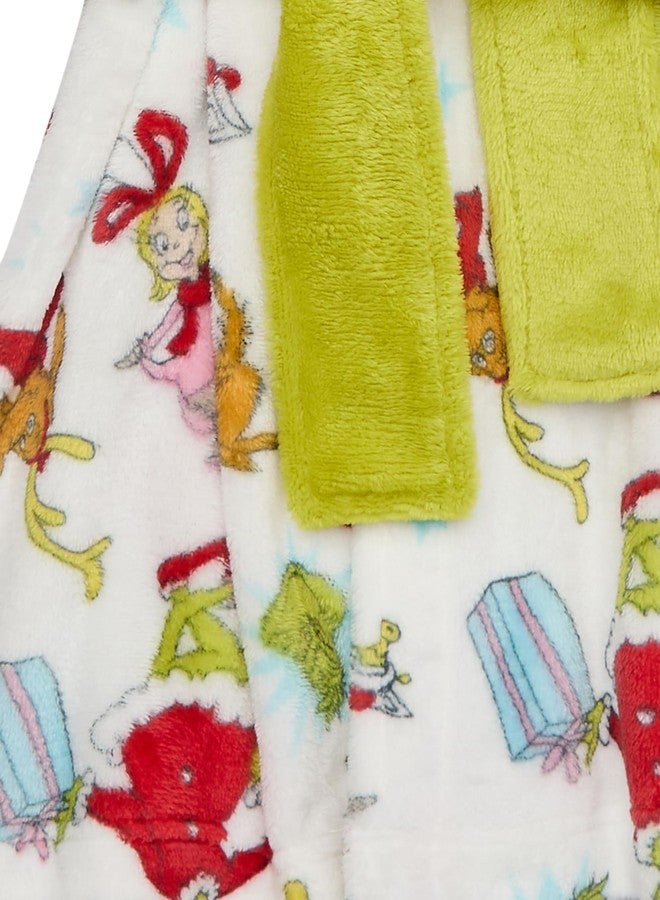 The Grinch Grinch who Stole Christmas Toddler Christmas Boys or Girls Robe, Size 12M-5T (US, Age, 12 Months, Multicolor) - Image 2