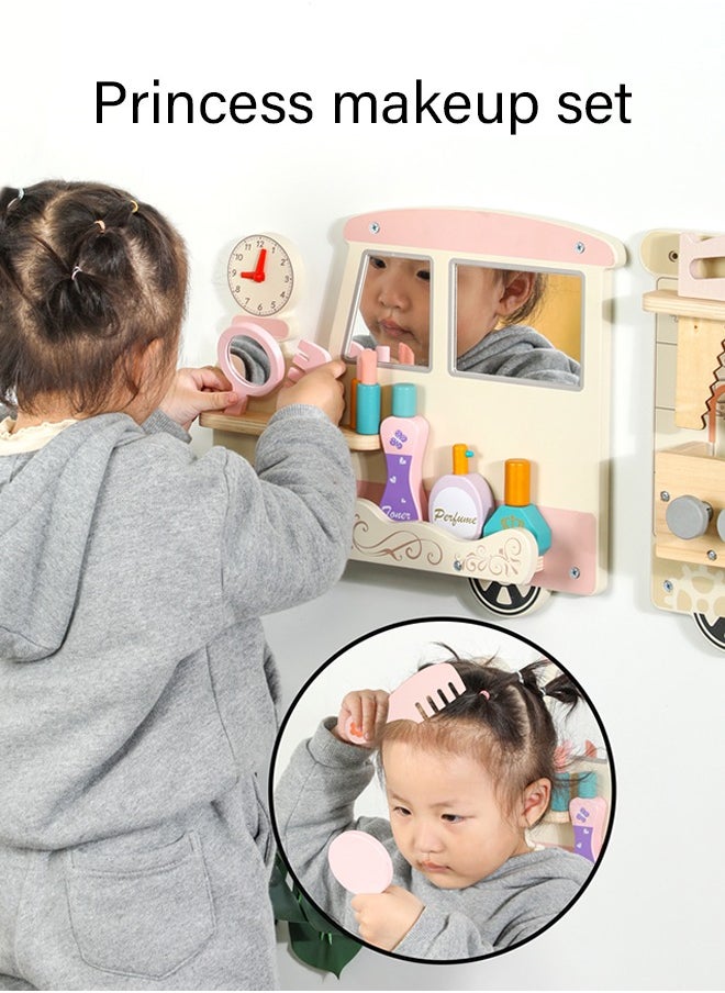 JSAITOYS Multi-Functional Wooden Children'S Role-Playing Toy Car Set, Enjoy A Variety Of Fun Experience  - Image 4
