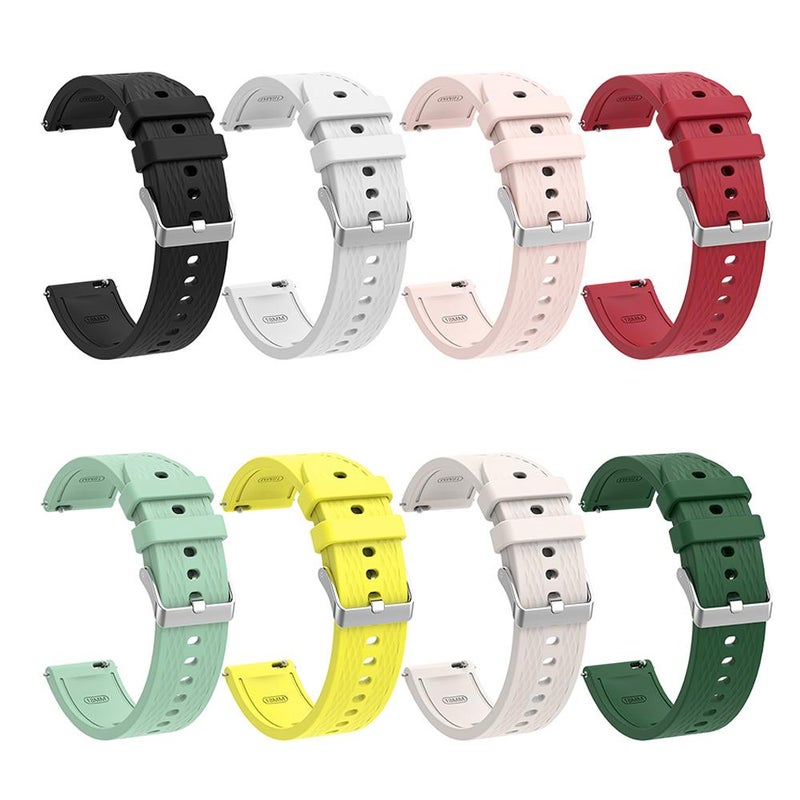 For Oppo Watch X2 Mini Silicone Watch Cover Integrated Diamond Texture Silicone Watch Band(Dark Green) - Image 5