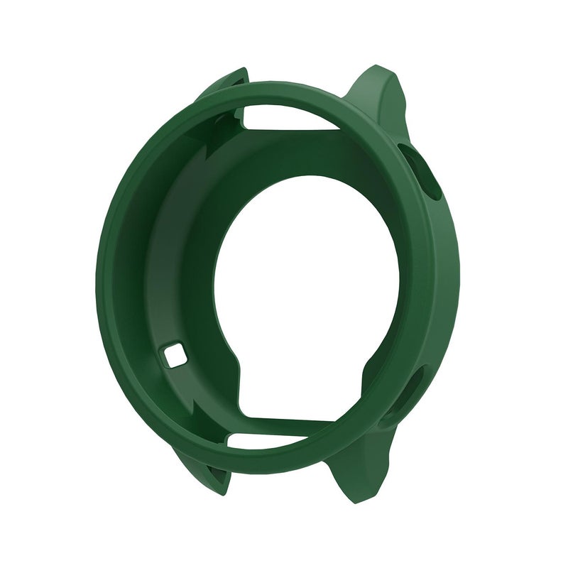 For Oppo Watch X2 Mini Silicone Watch Cover Integrated Diamond Texture Silicone Watch Band(Dark Green) - Image 2