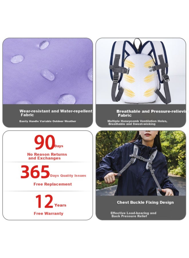 Pull Back Huili Backpack For Women, Lightweight And Stylish For Travel, Hiking, And Outdoor Sports - Image 5