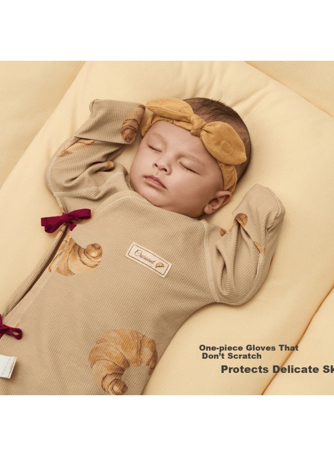 Aqpa Aipa Newborn Baby Bathrobe Spring Autumn Long Monk Robe French Dawn 52