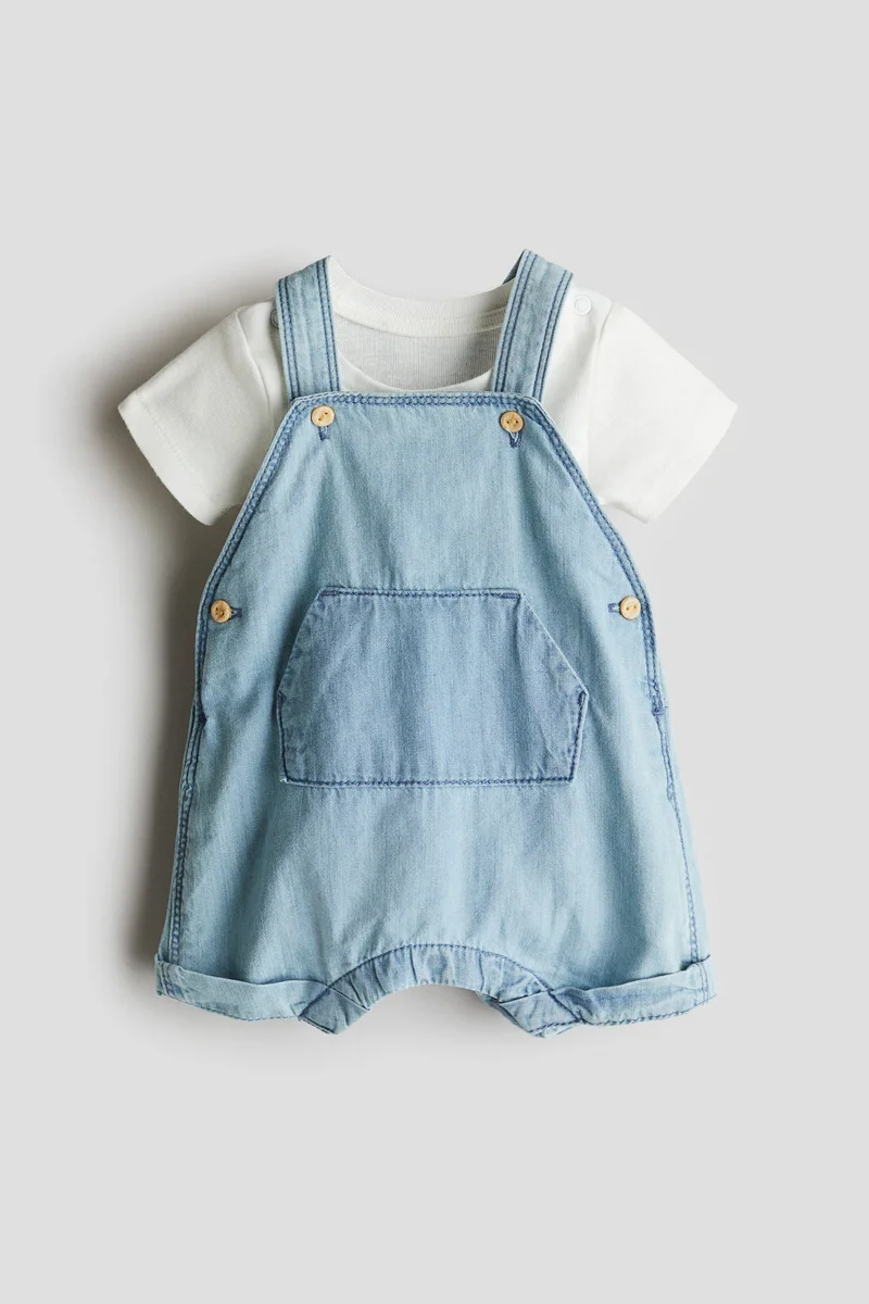 اتش اند ام 2-piece cotton set
