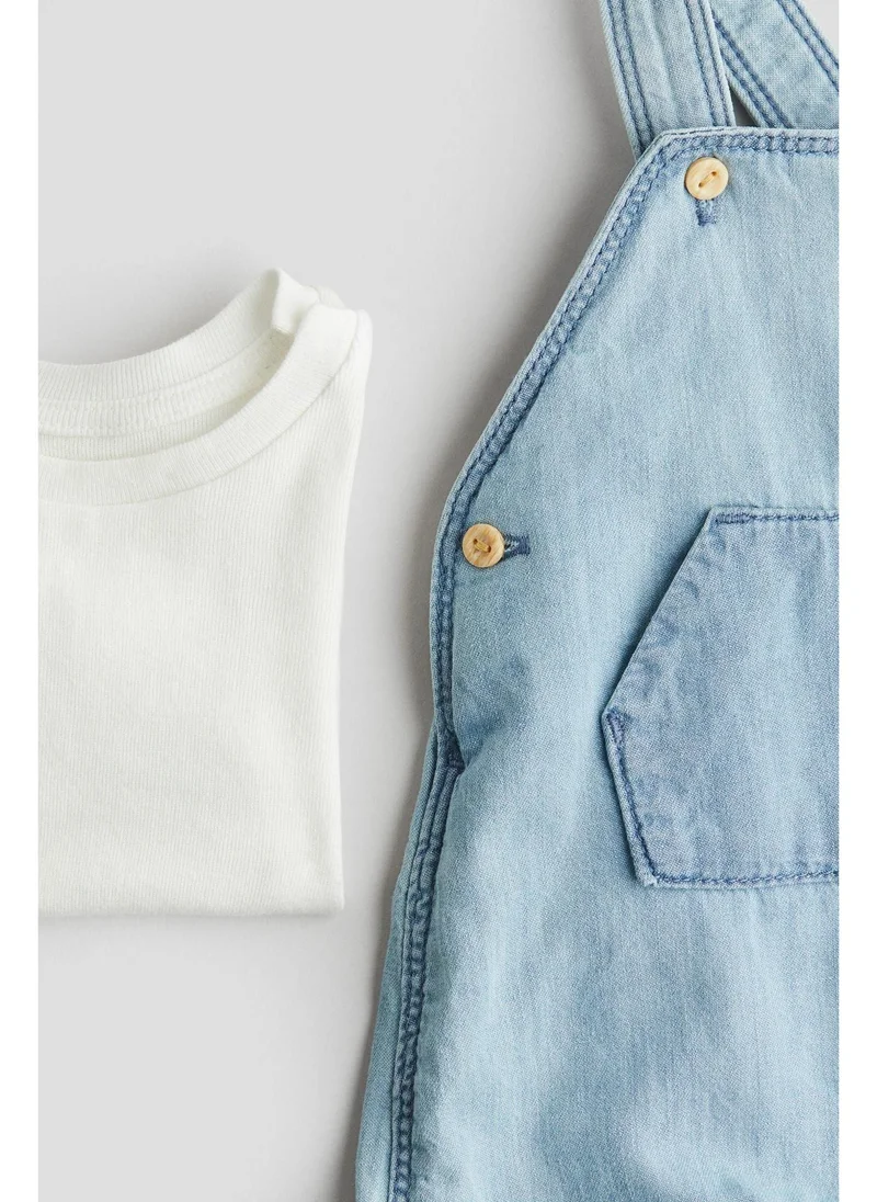 اتش اند ام 2-piece cotton set