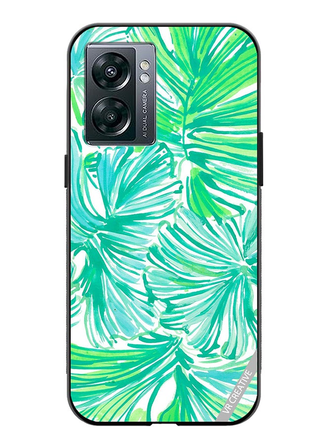 VR CREATIVE Protective Case Cover For Oppo A57 5G Summer Tropic Design Multicolour - Image 1