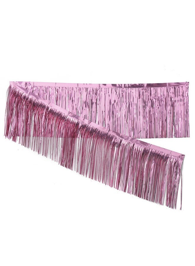 Anna 30*200cm Birthday Party Backdrop Decorations - Shiny Streamer Tassel Curtains Banner Set (12 Pieces) - Image 2