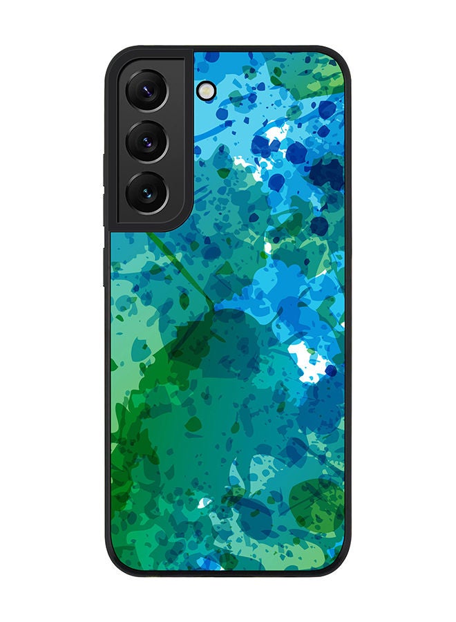 Stylizedd Rugged Black edge case for Samsung Galaxy S21 FE 5G Slim fit Soft Case Flexible Rubber Edges Anti Drop TPU Gel Thin Cover - Underwater Burst - Image 1