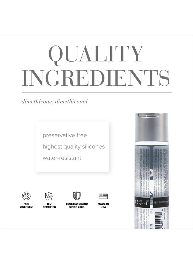 Jo Premium Original Silicone Based Lubricant, Long Lasting Silky Smooth Lube for Men, Women and Couples, 4 Fl Oz - Image 4