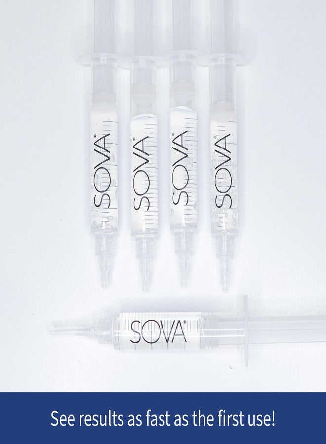 SOVA White - Teeth Whitening Replacement Gel - Non-Peroxide for Sensitive Teeth - 5 Pack - BPA, Latex, Phthalates & PVC Free - Image 4