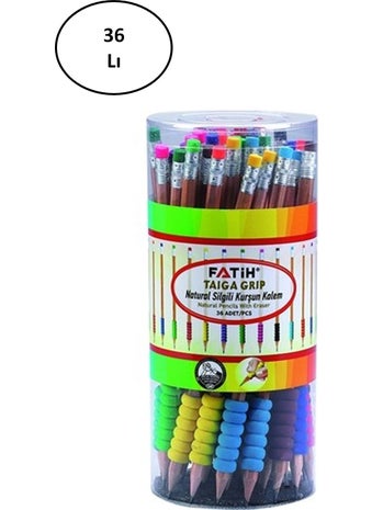Toptan Bulurum I Find Wholesale Fatih Taiga Natural Eva Pencil with Eraser 36 Pack 