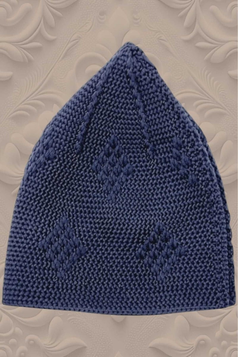 Hızırım 10-Piece Woven Knitted Patterned Skullcap Quality Prayer Cap  - Image 3
