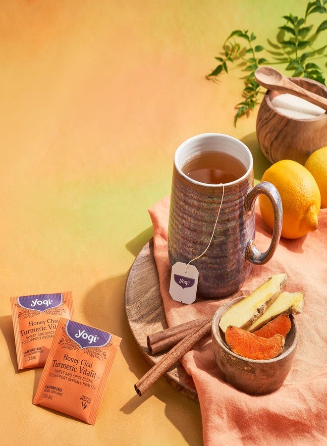 Yogi Tea, Honey Chai Turmeric Vitality, 16 ct - Image 5