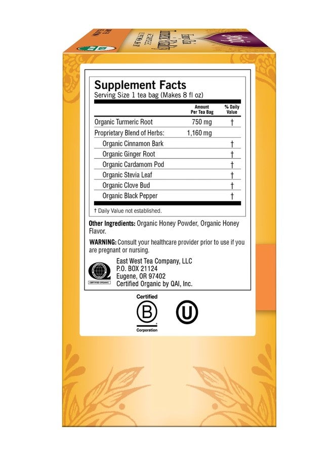 Yogi Tea, Honey Chai Turmeric Vitality, 16 ct - Image 3