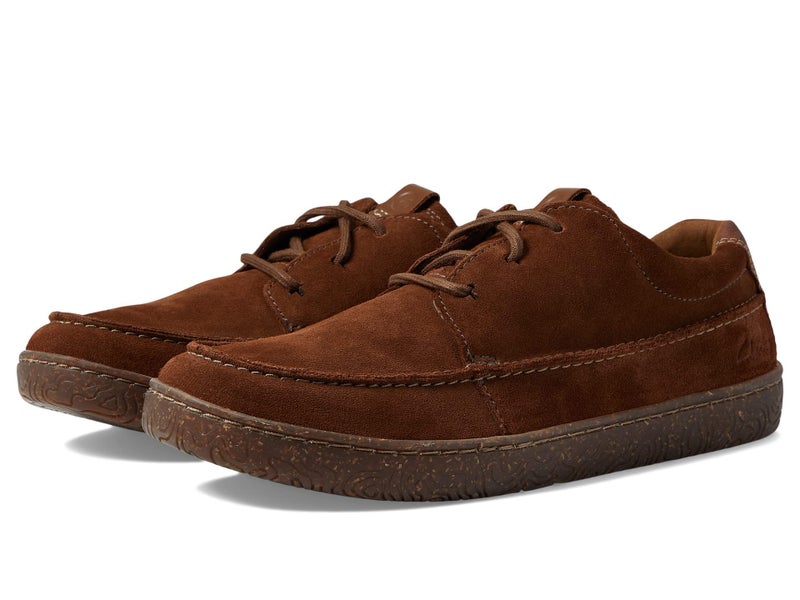 Clarks Men's Hodson Moc Oxford, Dark Brown Suede, 11 - Image 2