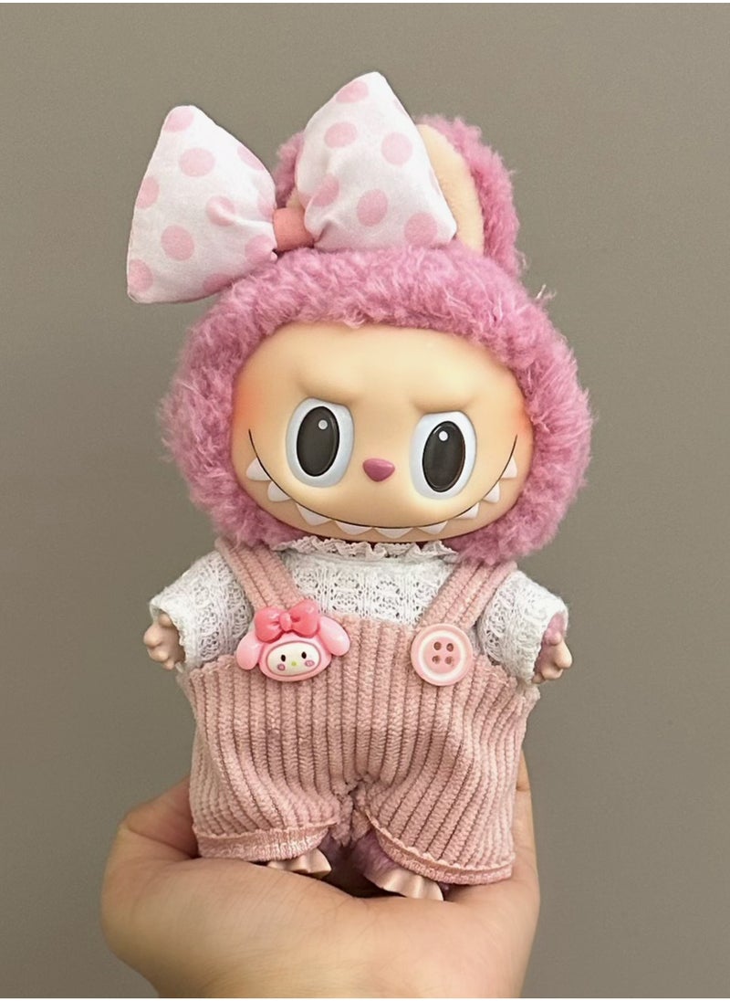 LABUBU - Labubu Doll Clothes,Labubu Clothes,Handmade Crochet Doll Clothes,  for 6.7 Inch Doll,High Quality Labubu Clothes with Accessories,Elegant Clothes for Labubu Dolls - Image 1