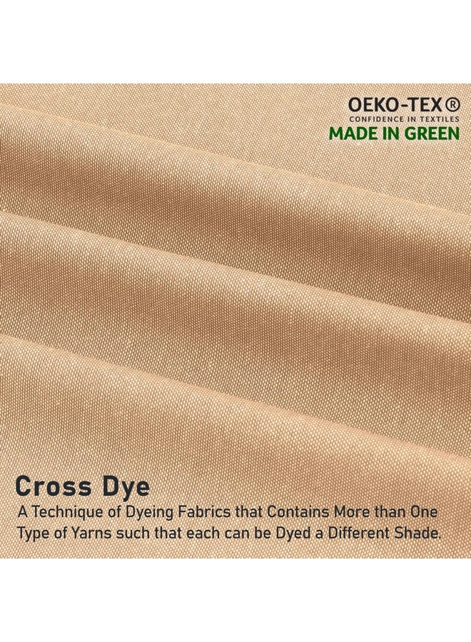 Ruvanti Cloth Napkins Set of 12, 18x18 Reusable Napkins Cloth Washable, Soft & Durable Table Napkins, Poly Cotton Fabric Dinner Napkins for Parties, Christmas, Thanksgiving, Weddings - Honey - Image 5