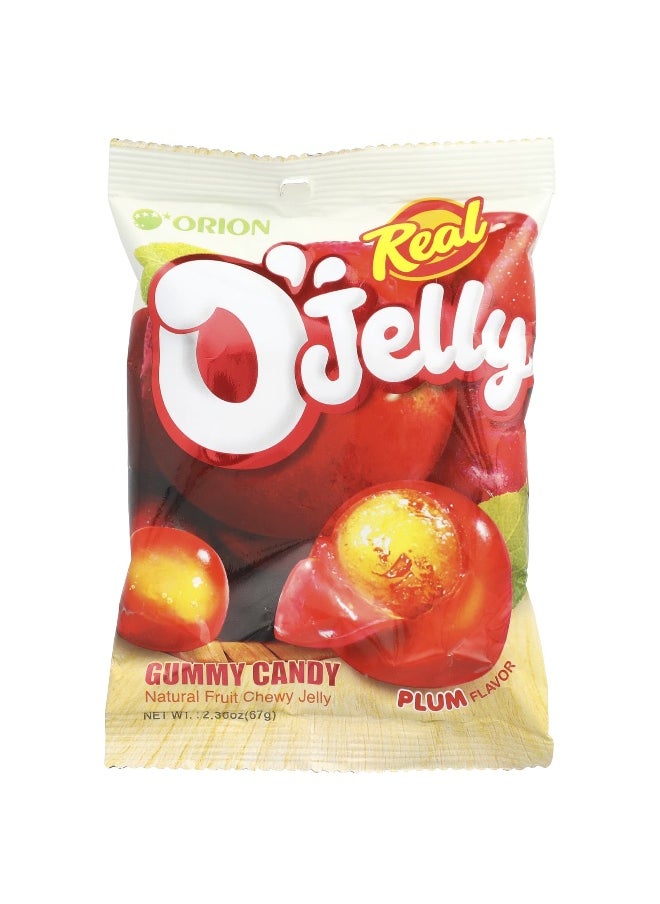 Orion Orion, Real O'Jelly, Gummy Candy,  Plum, 2.36 oz (67 g)  - Image 1