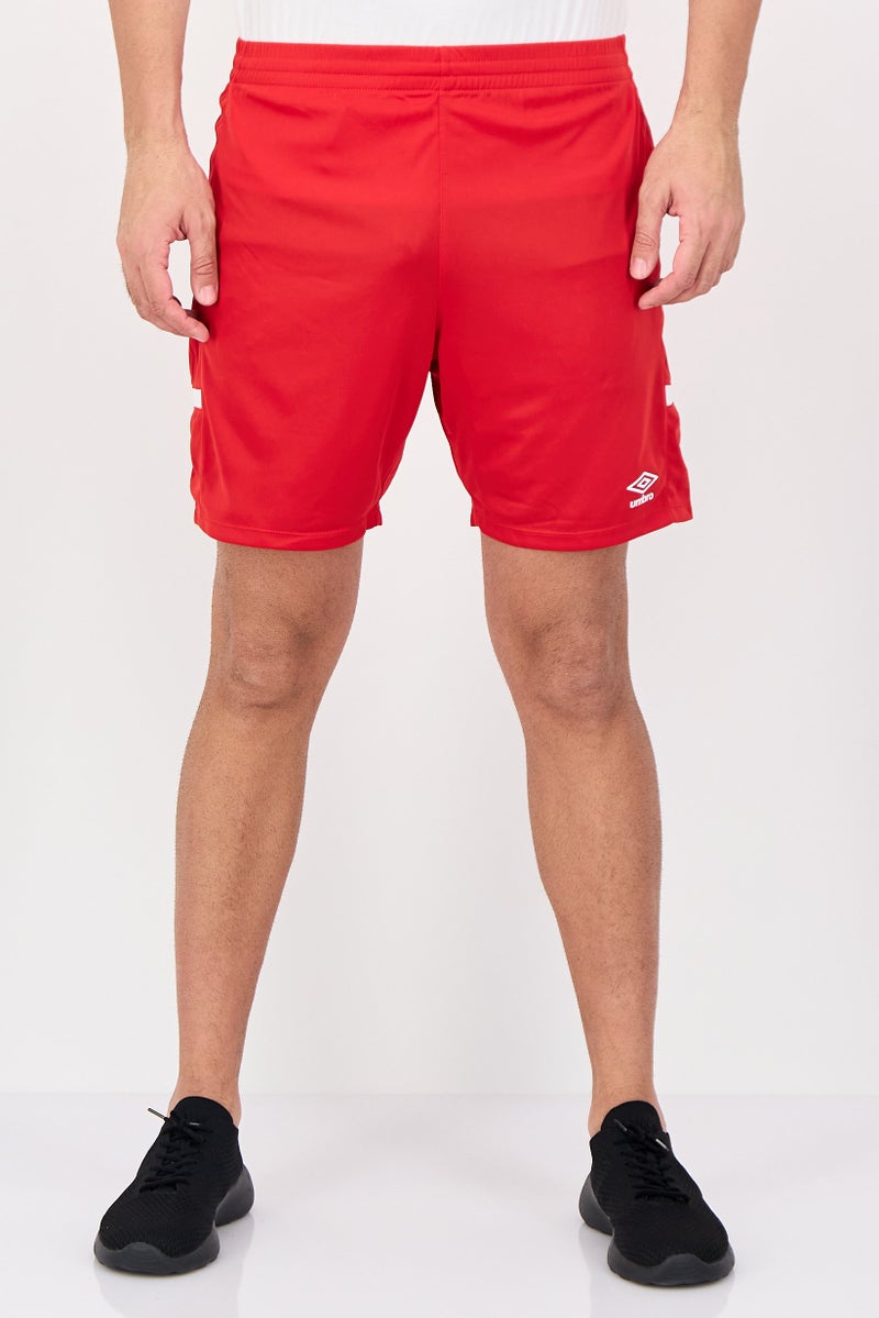 umbro Men Sportswear Fit Training Shorts, Red - Image 1