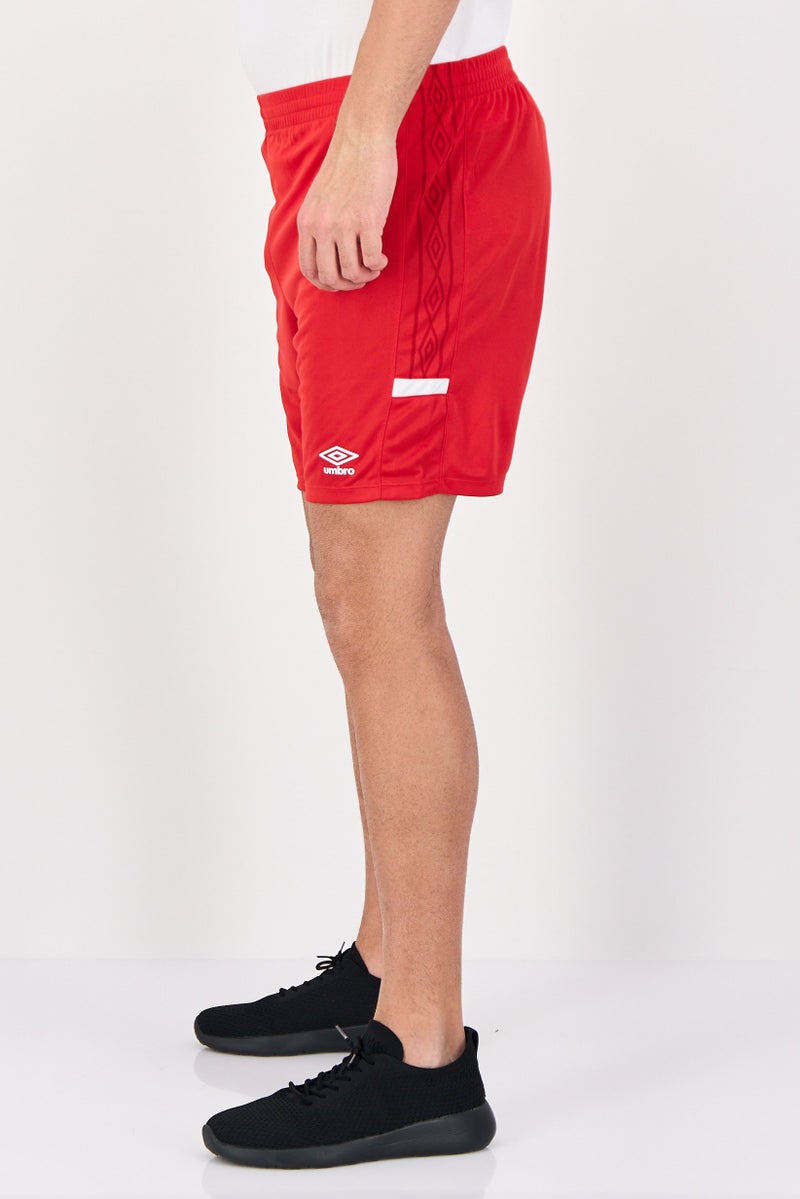 umbro Men Sportswear Fit Training Shorts, Red - Image 2